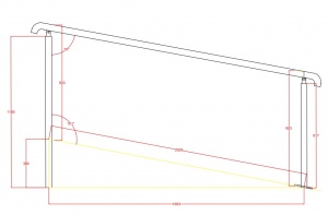 Order For CH Designs - tubular handrail